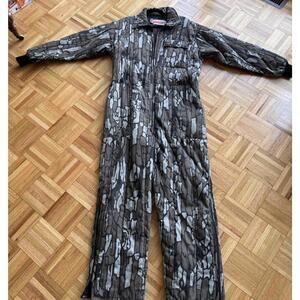 Winchester Mens Medium Insulated Treebark Camo One Piece Hunting Coveralls